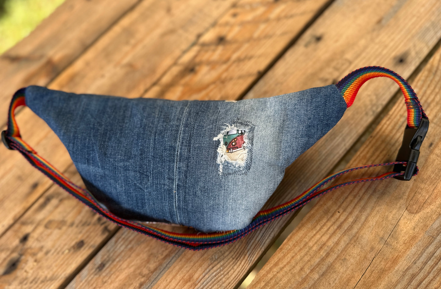 Sac banane van jean