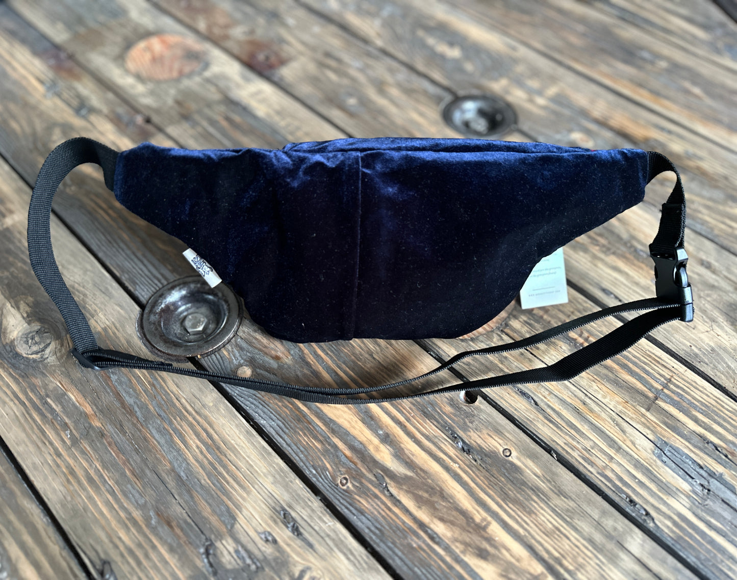 Sac banane velours Tahiti