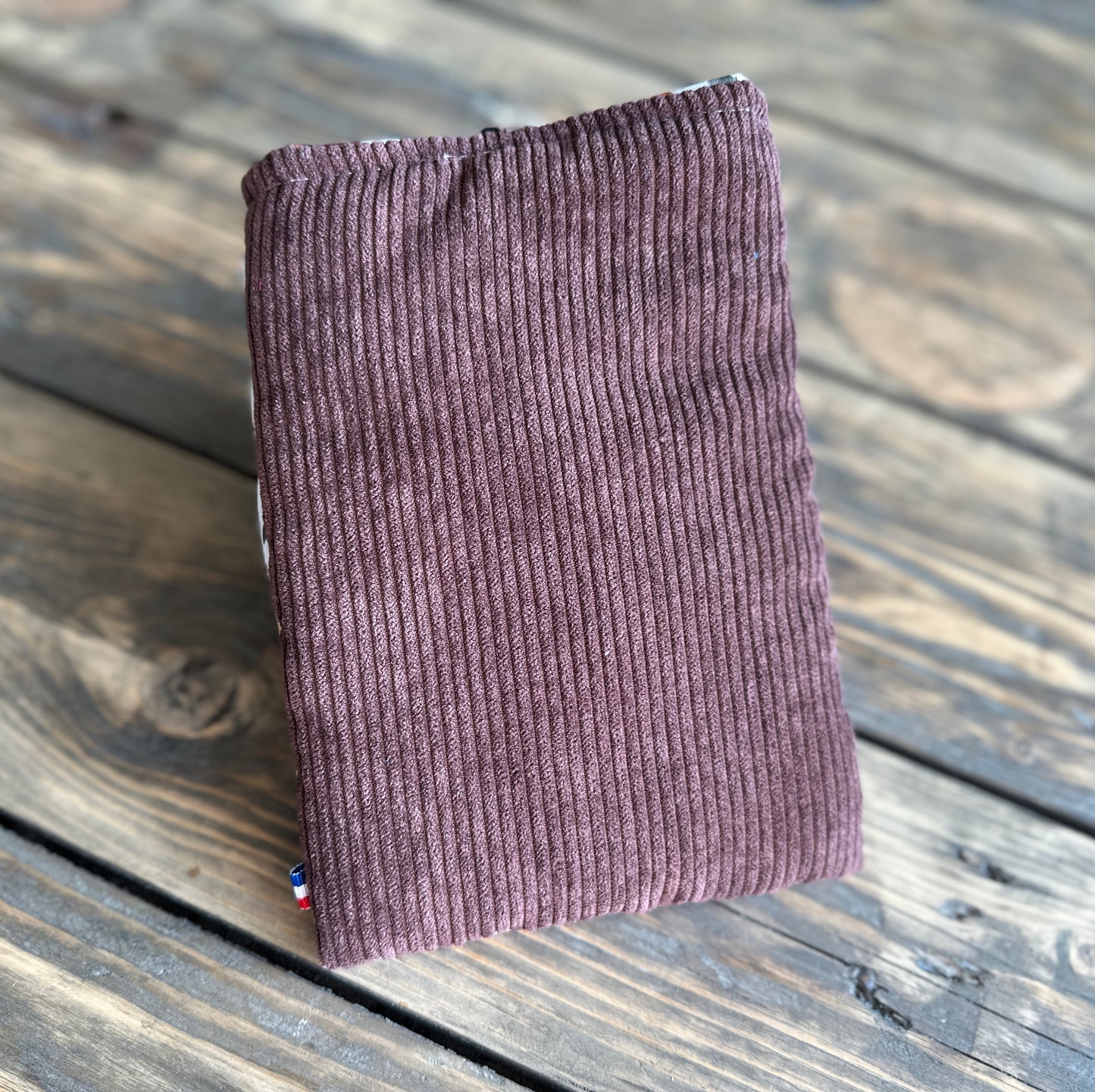 Pochette livre liseuse imperméable yack velours