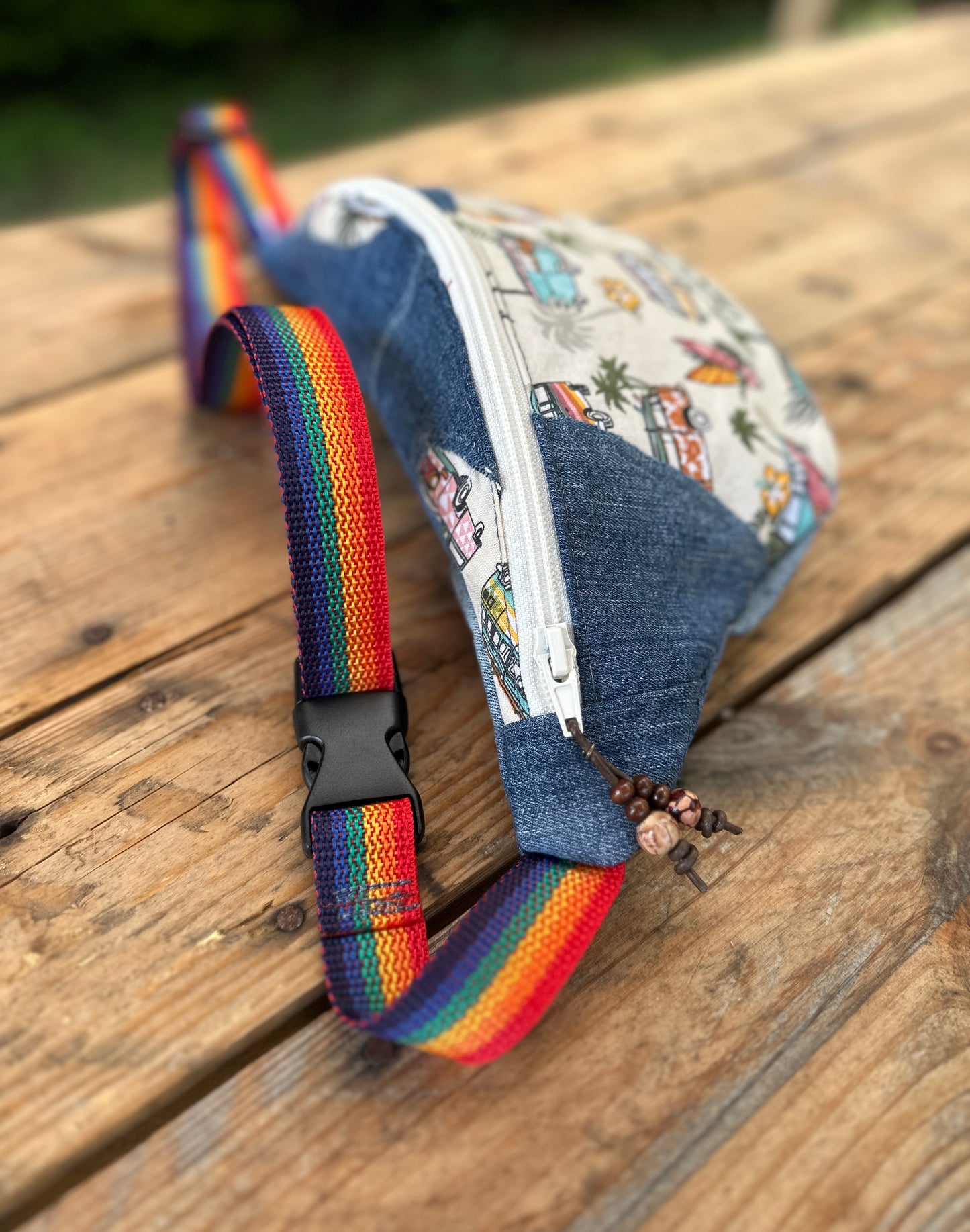 Sac banane van jean
