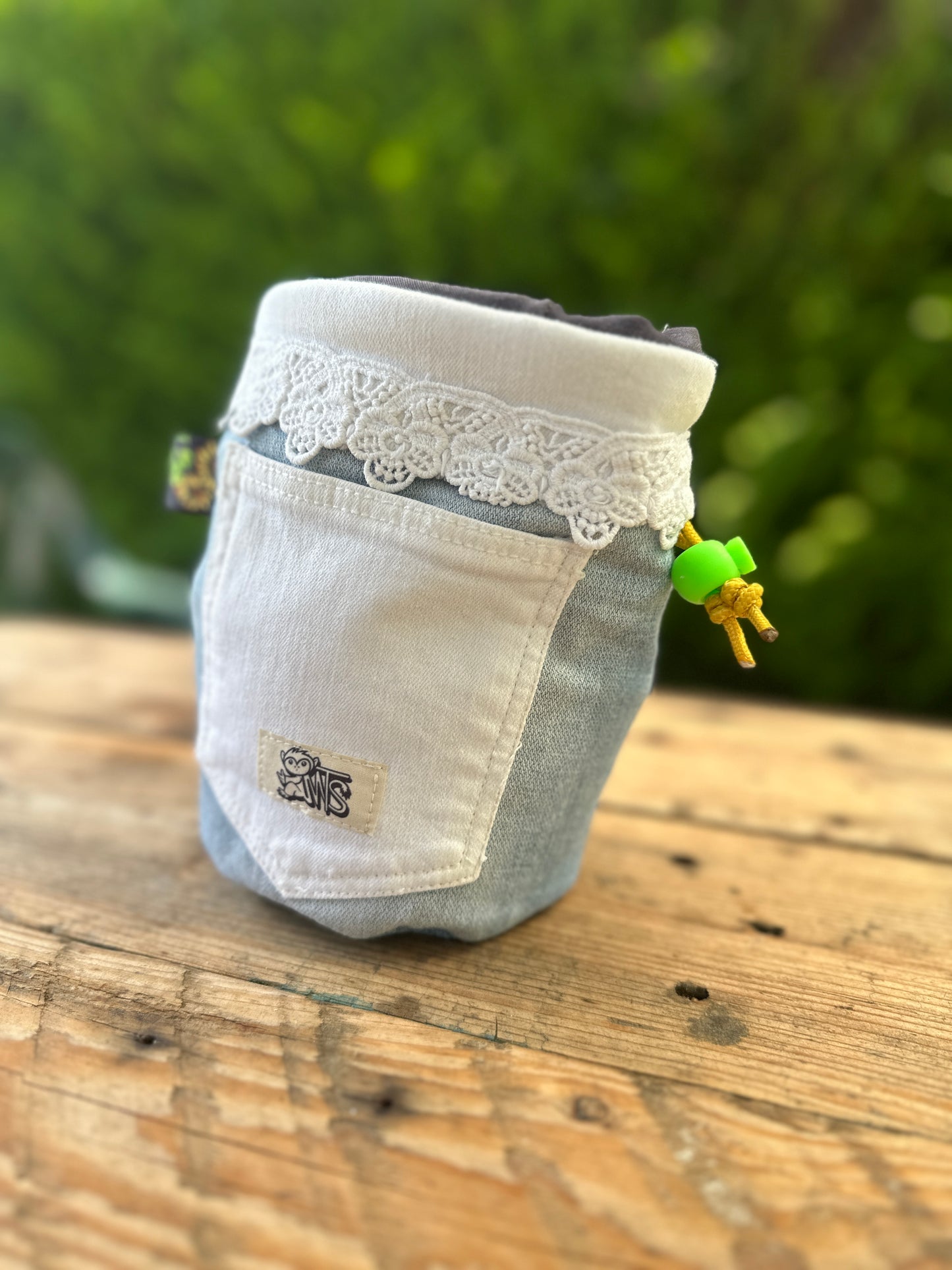 Sac à pof Zara dentelle 2