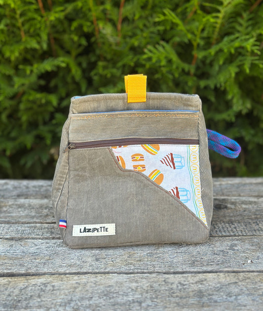 Sac à pof de bloc fermeture aimantée 🧲 LaZipette