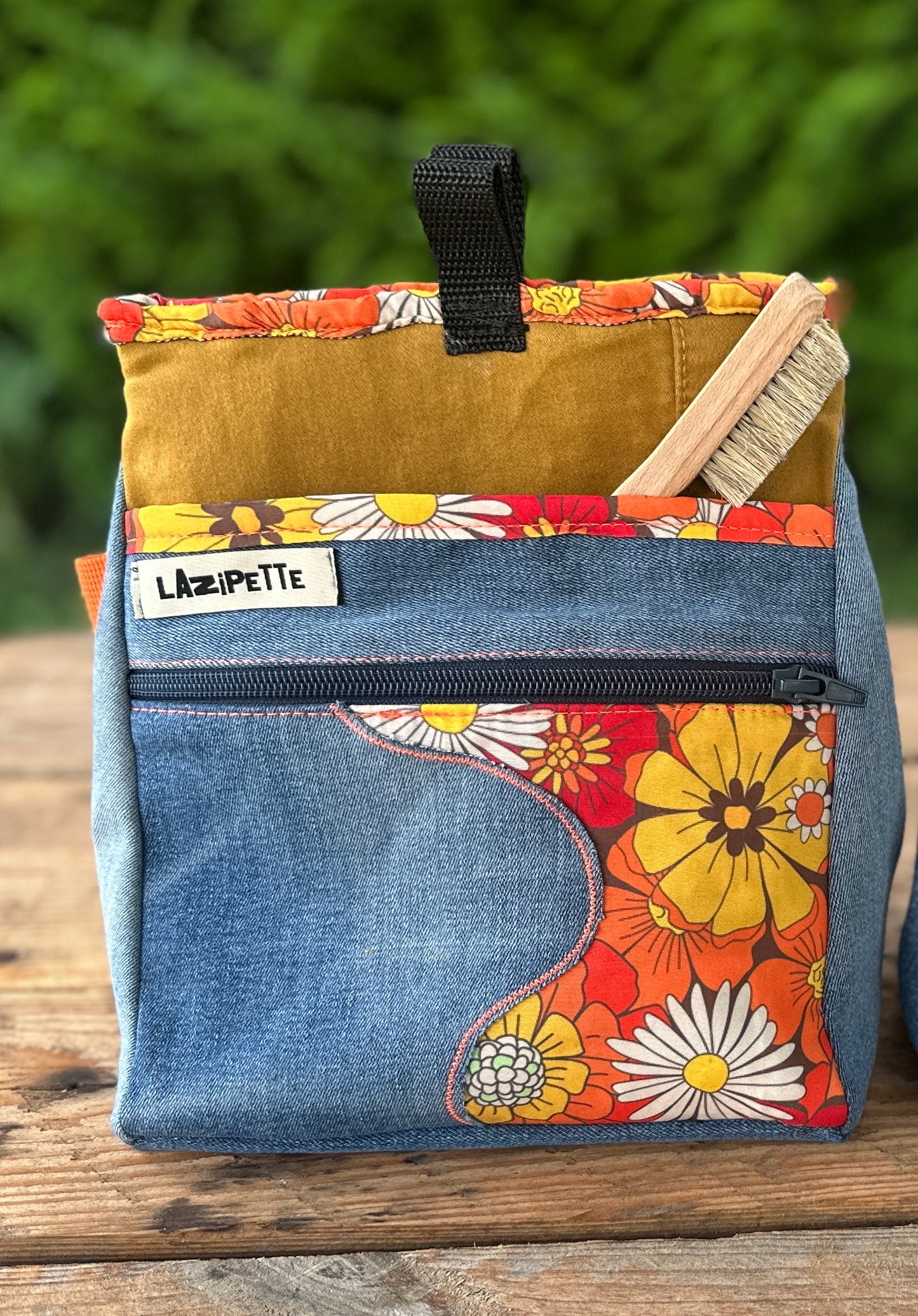 Sac à pof de bloc 70’s fermeture à aimants