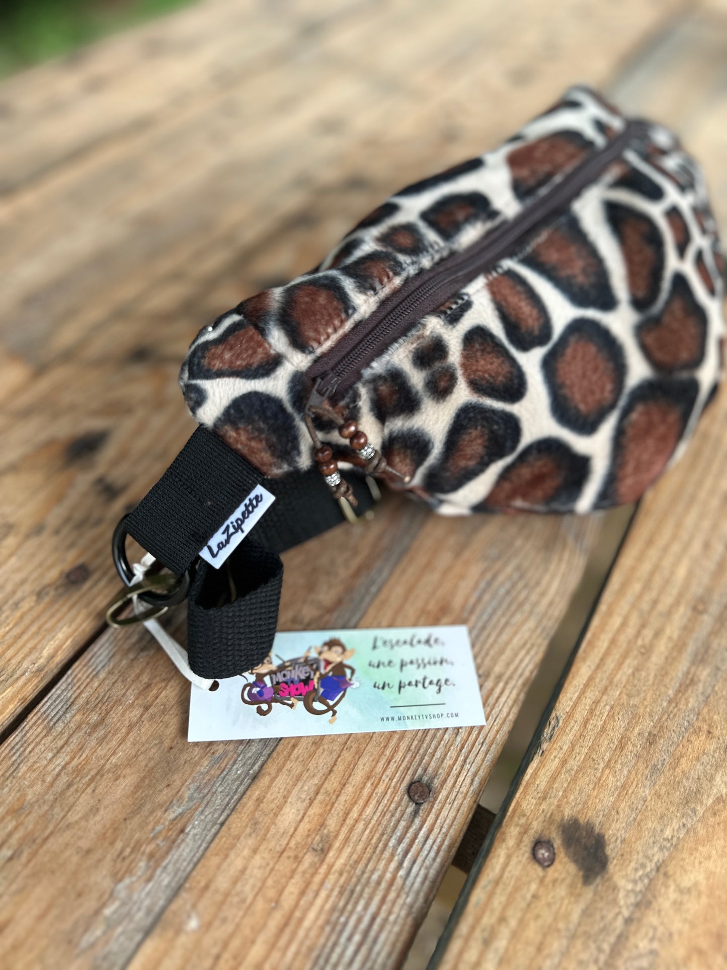 Sac banane girafe