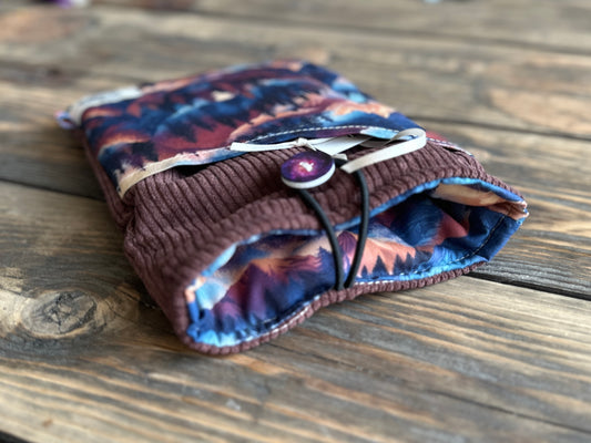 Pochette livre et liseuse Yellowstone night