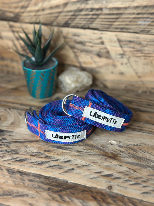 Ceinture violette en corde d’escalade