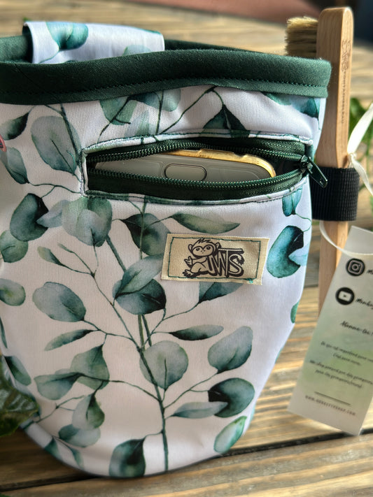 Sac à pof imperméable poche zippée nature