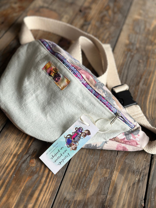 Sac banane jean vintage