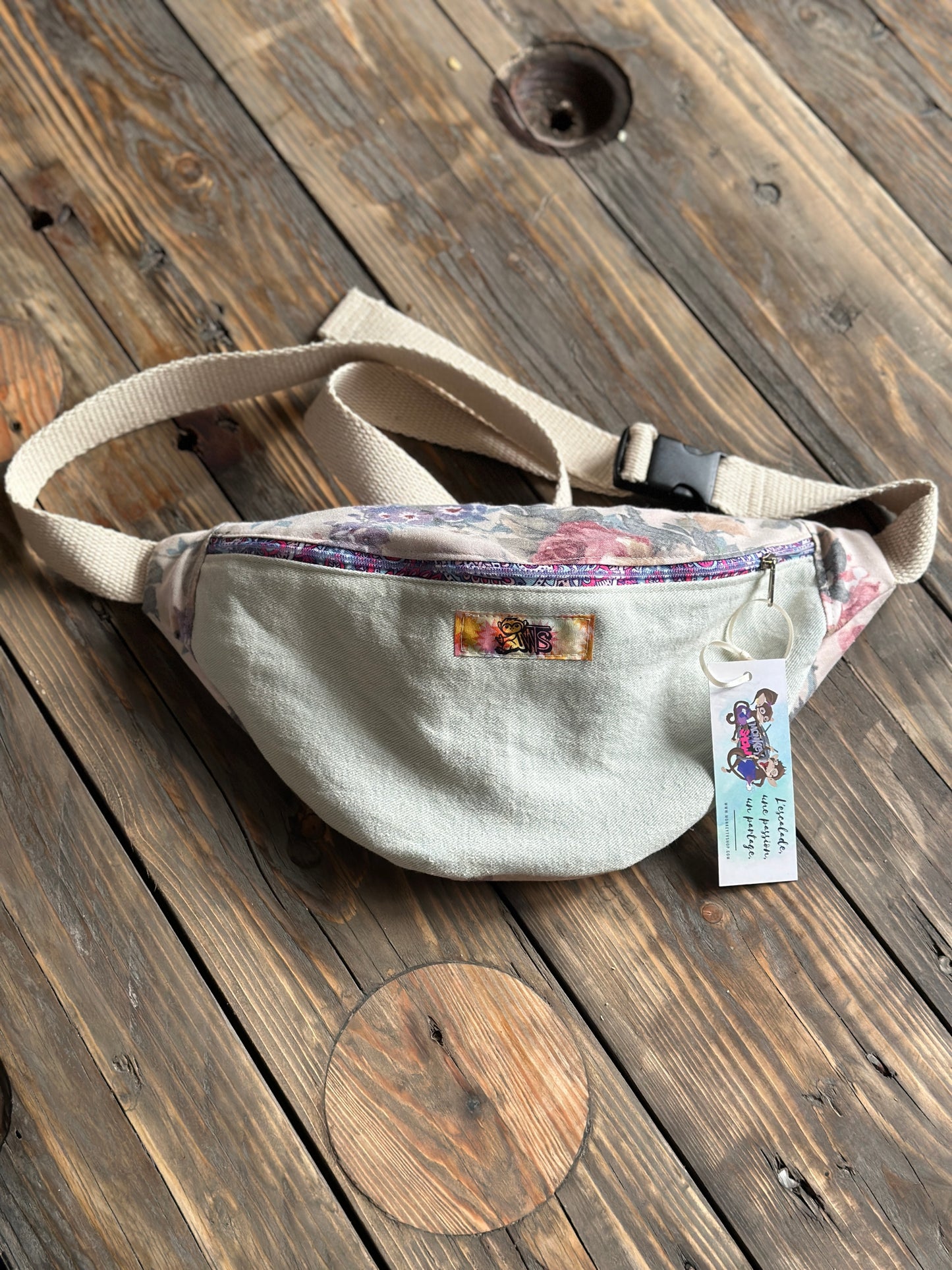 Sac banane jean vintage