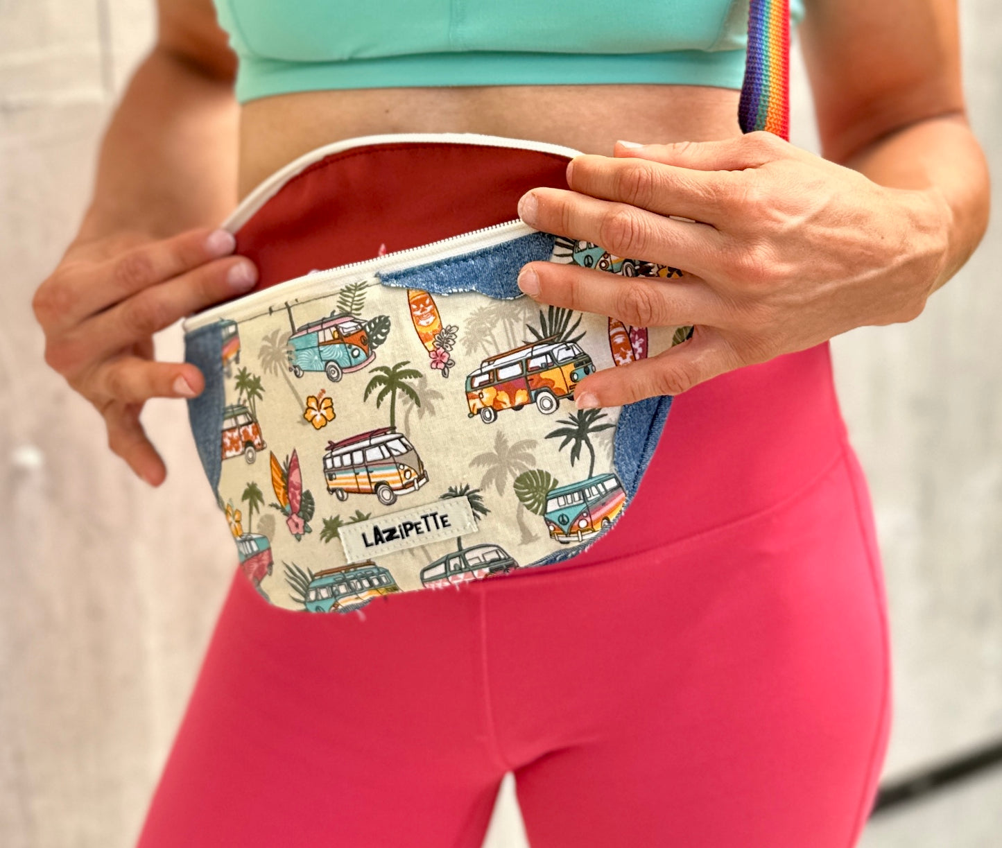 Sac banane van jean