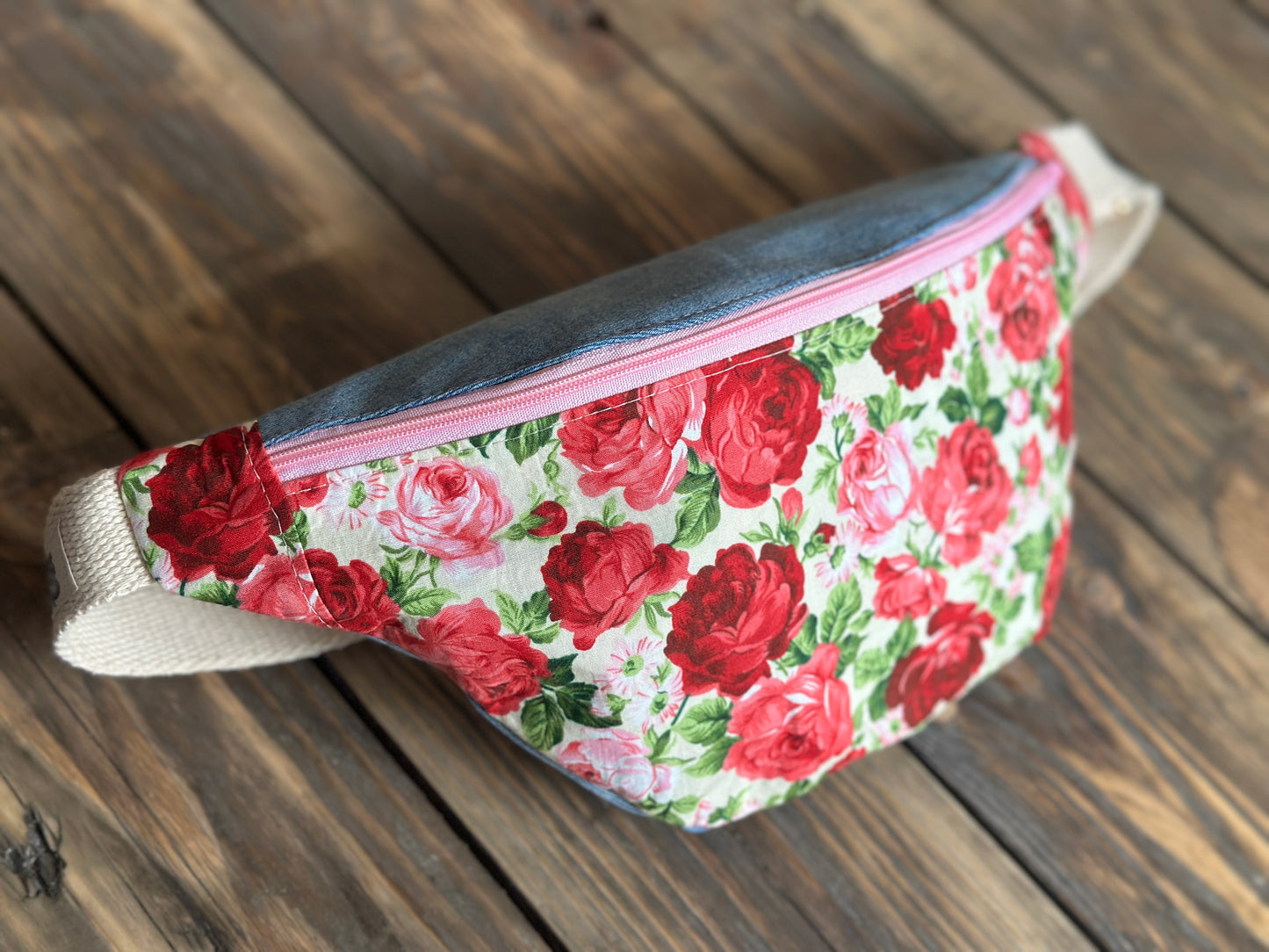 Sac banane Rose et Jean