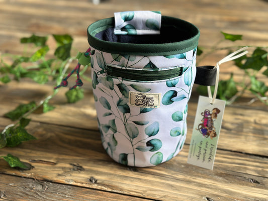 Sac à pof imperméable poche zippée nature