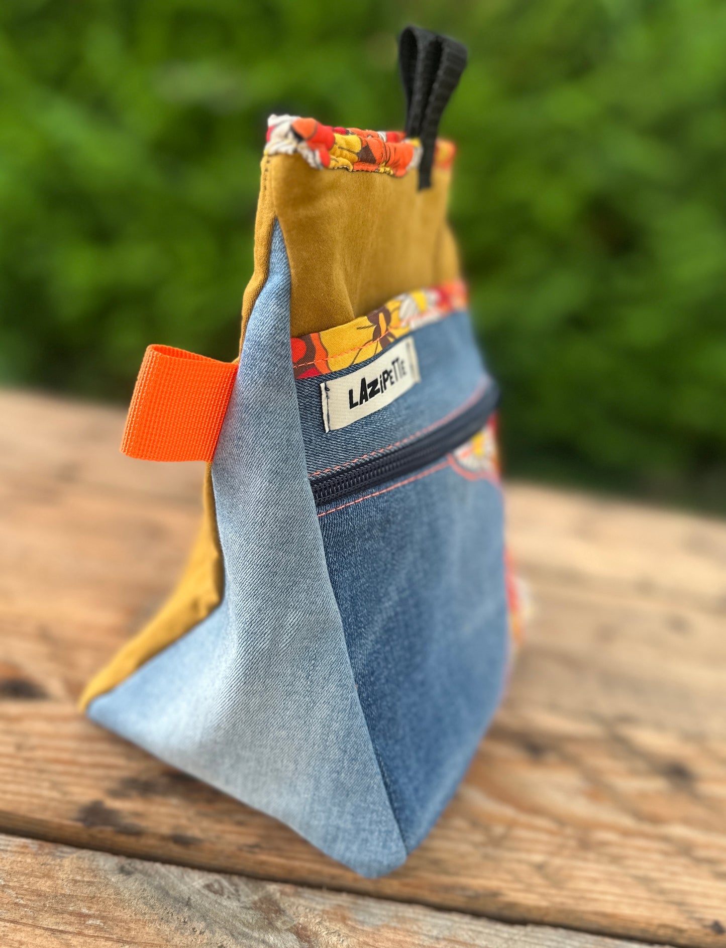 Sac à pof de bloc 70’s fermeture à aimants