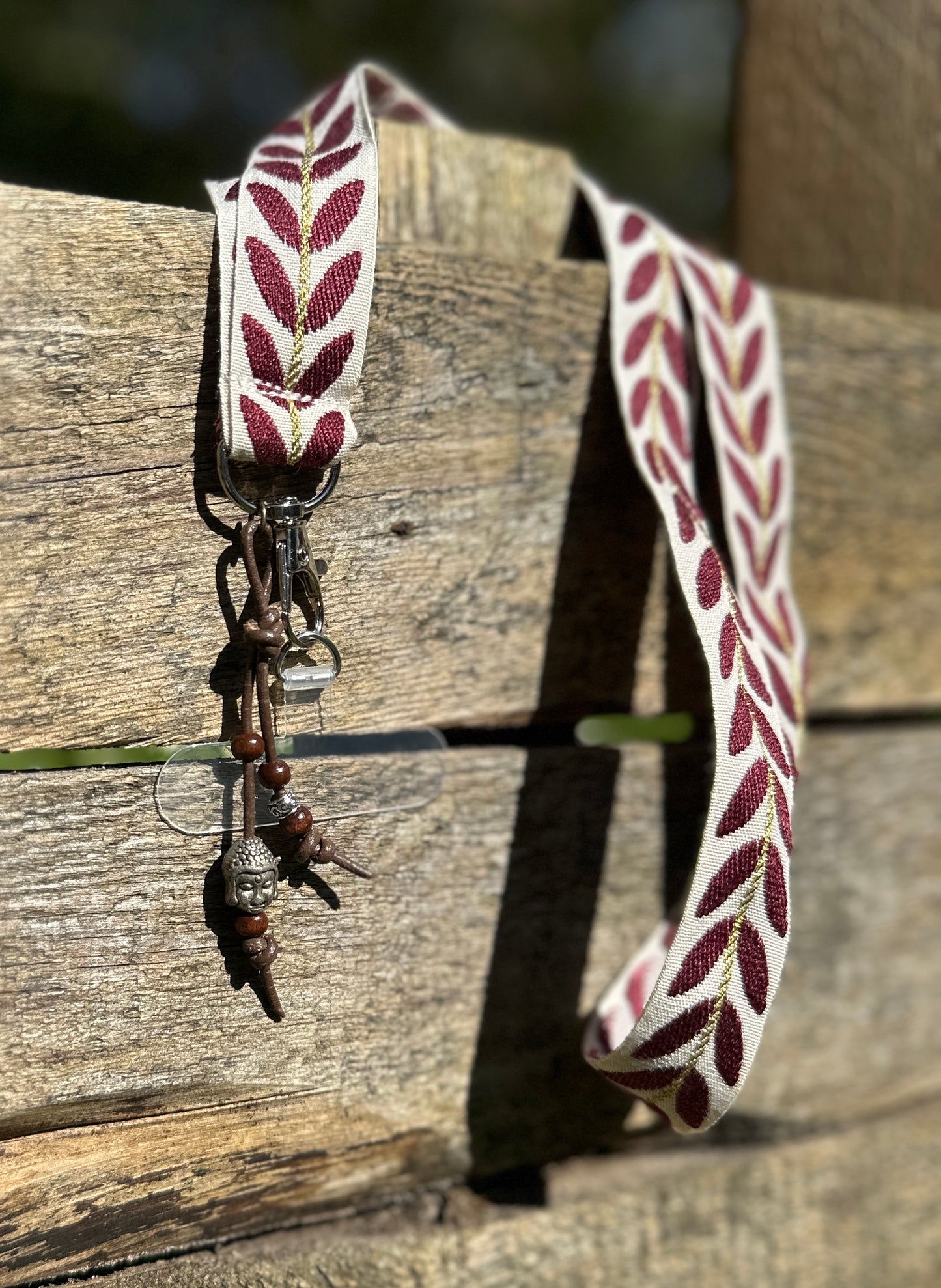 Tour de cou Bouddha pour téléphone