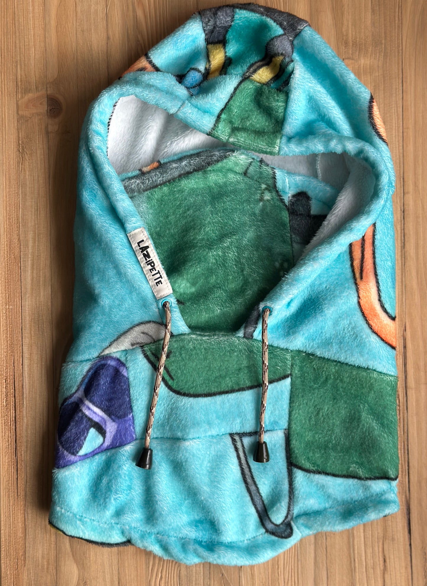 Capuche 3en1 Polaire « Green » – Édition Limitée escalade - LaZipette