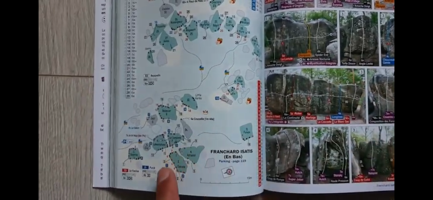 Fontainebleau Topo Fun Bloc Jingo