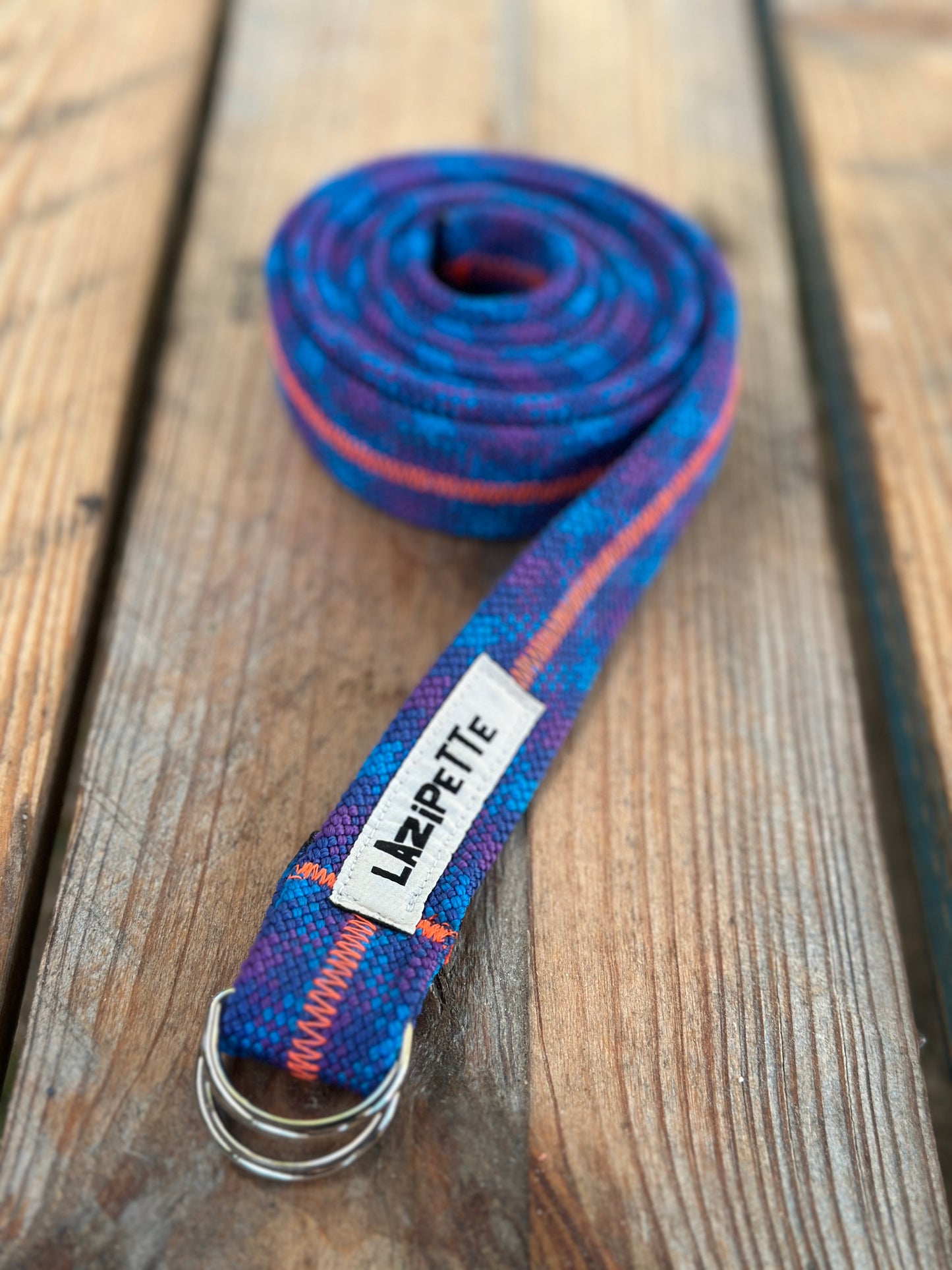 Ceinture en corde d'escalade recyclée