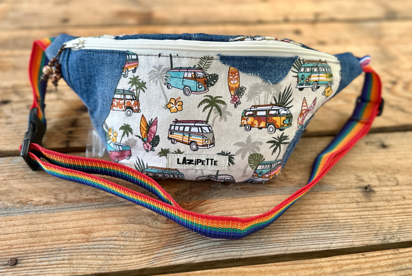 Sac banane van jean