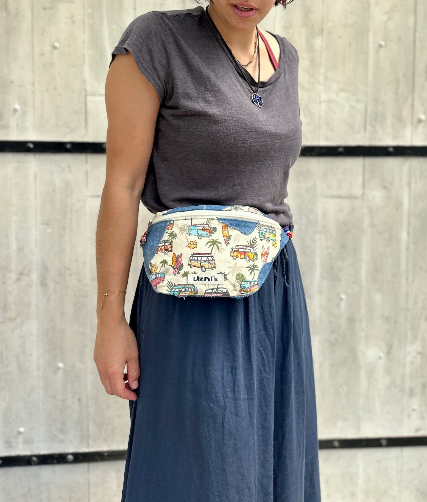 Sac banane van jean