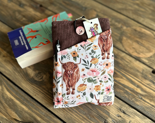 Pochette livre liseuse imperméable yack velours