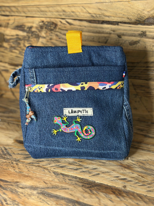 Sac à pof de bloc lezard - fermeture à aimants 🧲