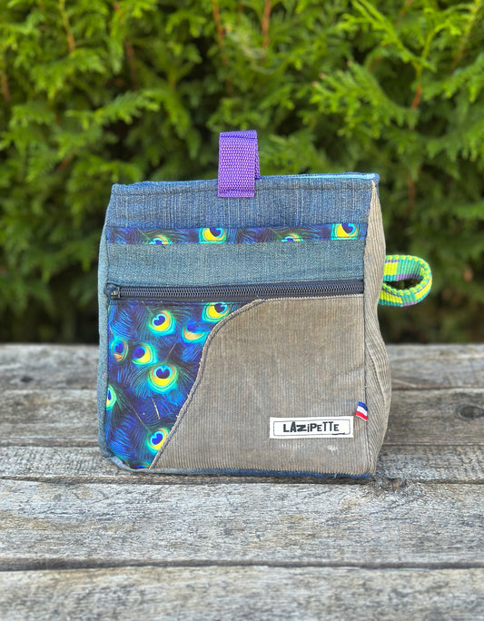 Sac à pof de bloc fermeture aimantée 🧲 LaZipette