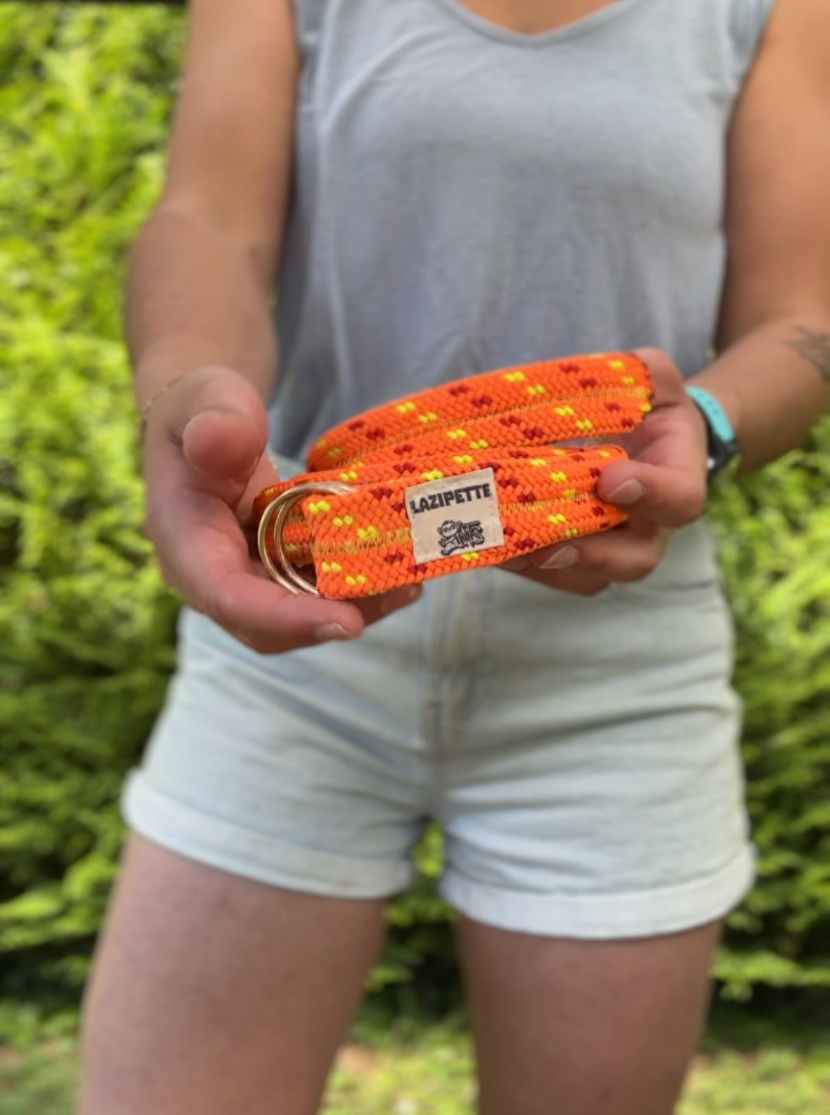 Ceinture Rope orange