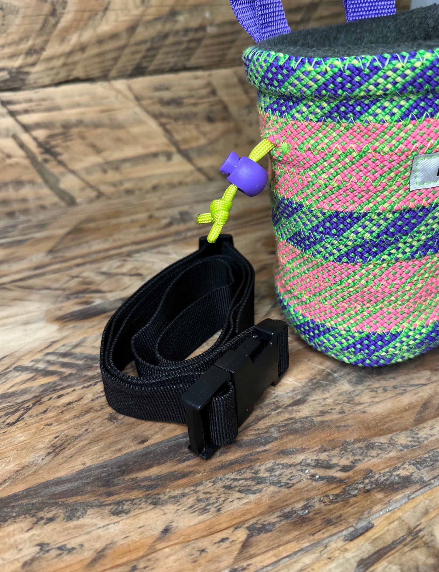 Sac à magnésie en corde d’escalade