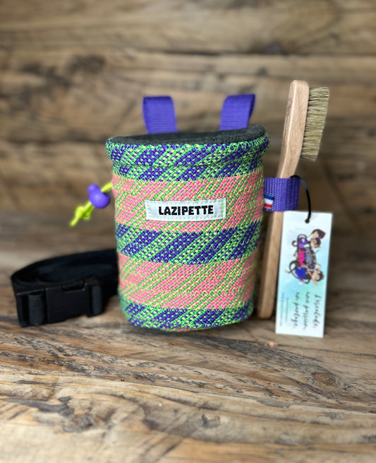 Sac à magnésie en corde d’escalade