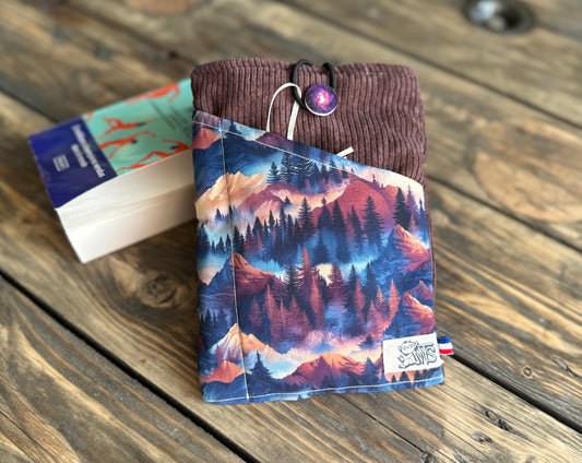 Pochette livre et liseuse Yellowstone night