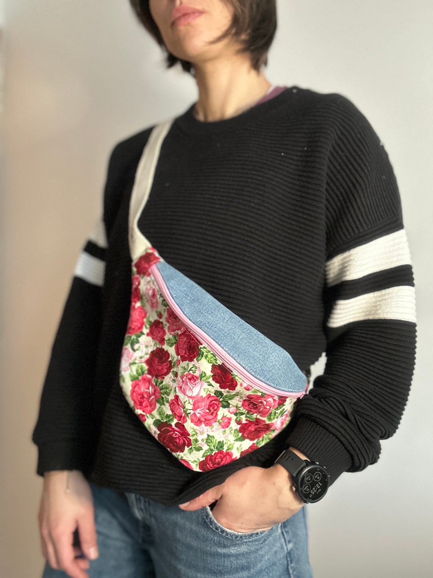 Sac banane Rose et Jean