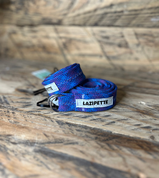 Ceinture violette en corde d’escalade