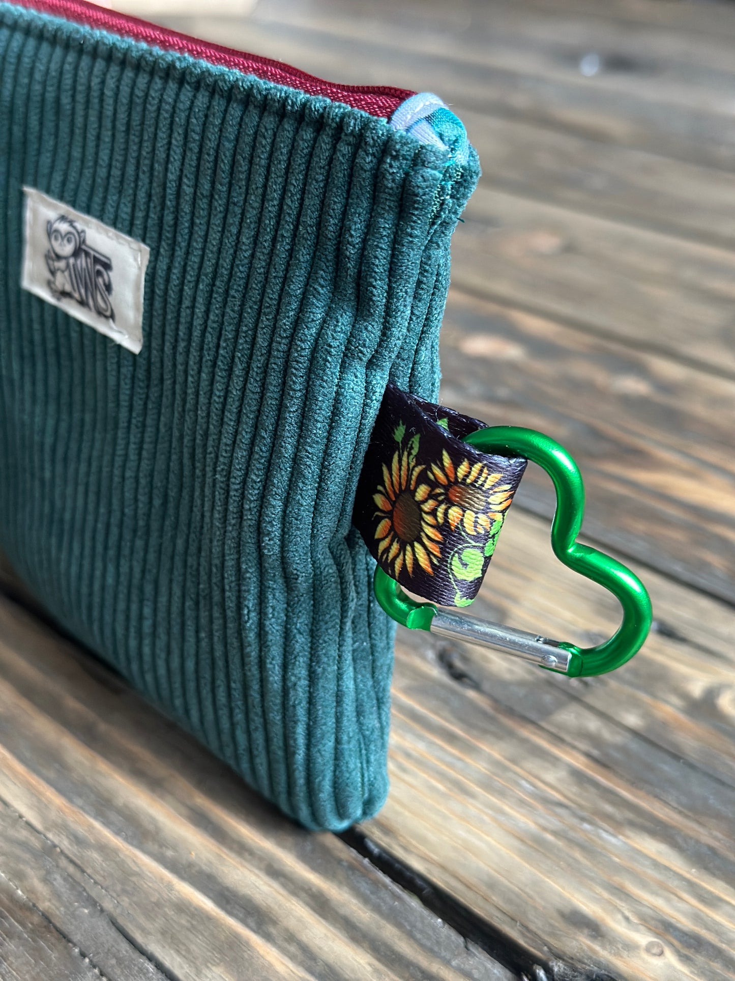 Pochette imperméable feuillage