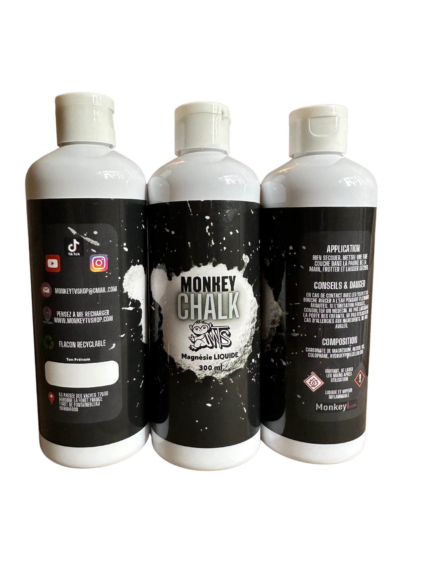 Monkey Chalk 300ml magnésie liquide – monkeytvshop