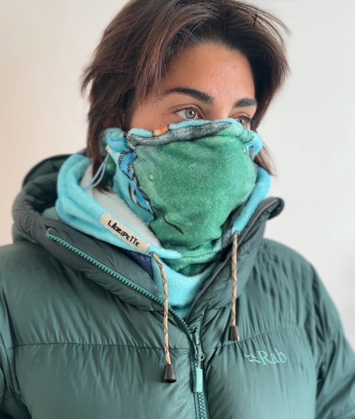 Capuche 3en1 Polaire « Green » – Édition Limitée escalade - LaZipette