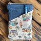 Pochette pour liseuse double molleton protection