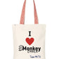 Sac Tote Bag Monkey Unisexe