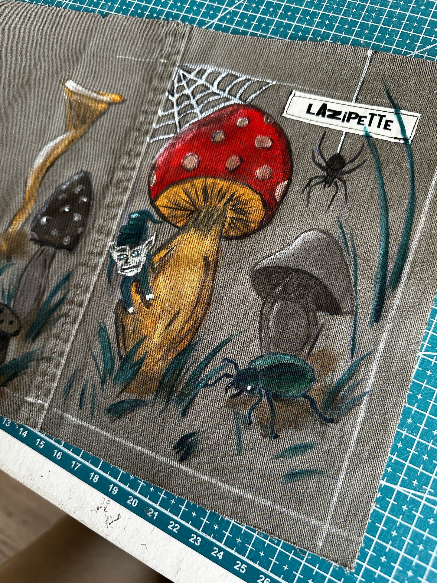 Personnalisation de sac à pof