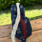 Sac à bandoulière molletonné cœur