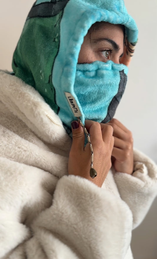 Capuche 3en1 polaire « brown » - édition limitée Escalade - LaZipette