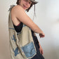 Sac Hobo réversible « Cow-boy »