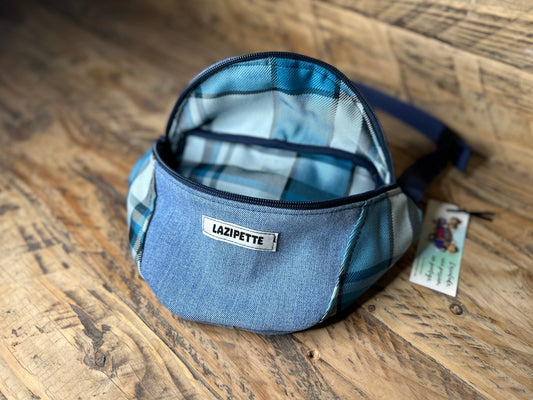 Sac banane blue 2