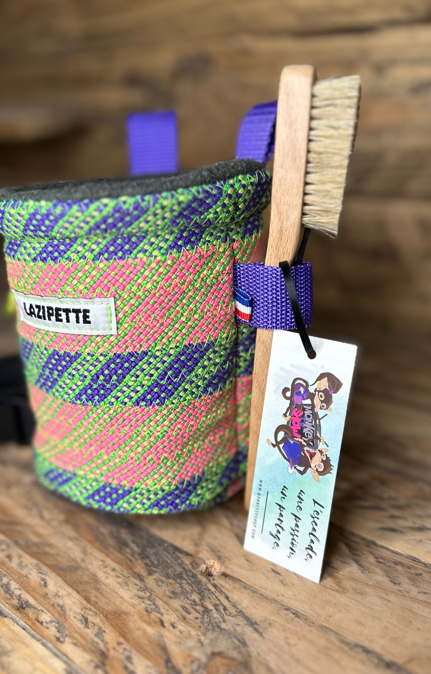 Sac à magnésie en corde d’escalade