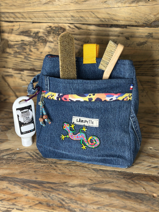 Sac à pof de bloc lezard - fermeture à aimants 🧲