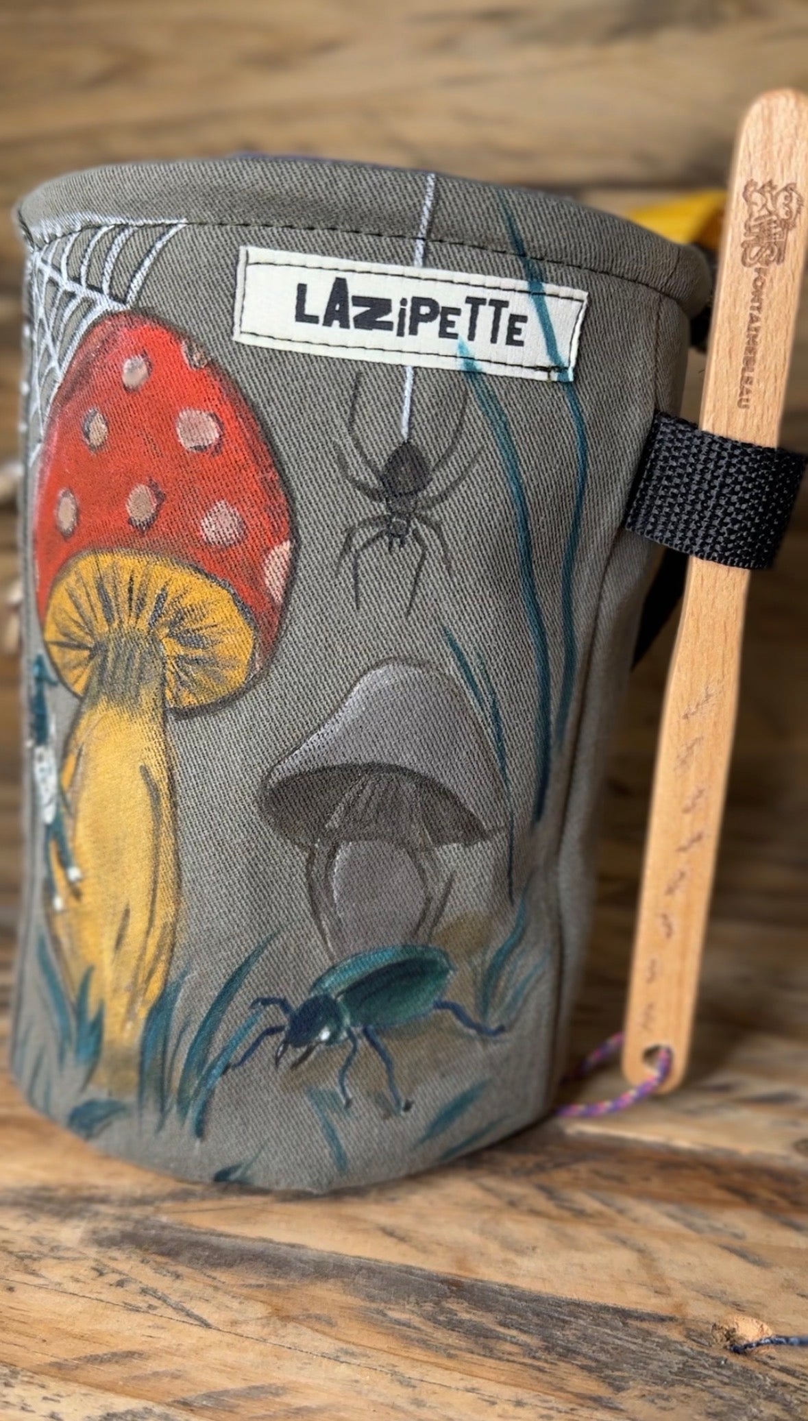 Personnalisation de sac à pof