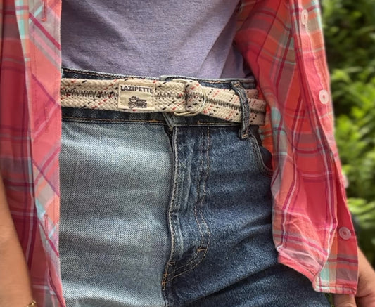 Ceinture rope blanche