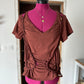 T shirt tressé
