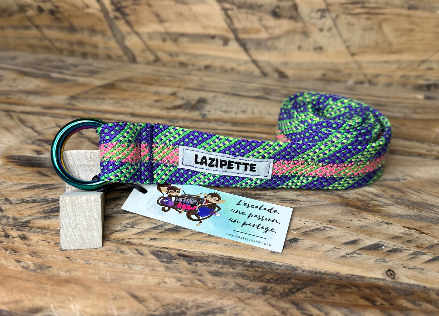 Ceinture en corde d’escalade