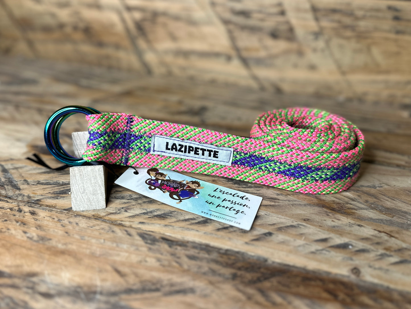 Ceinture en corde d’escalade