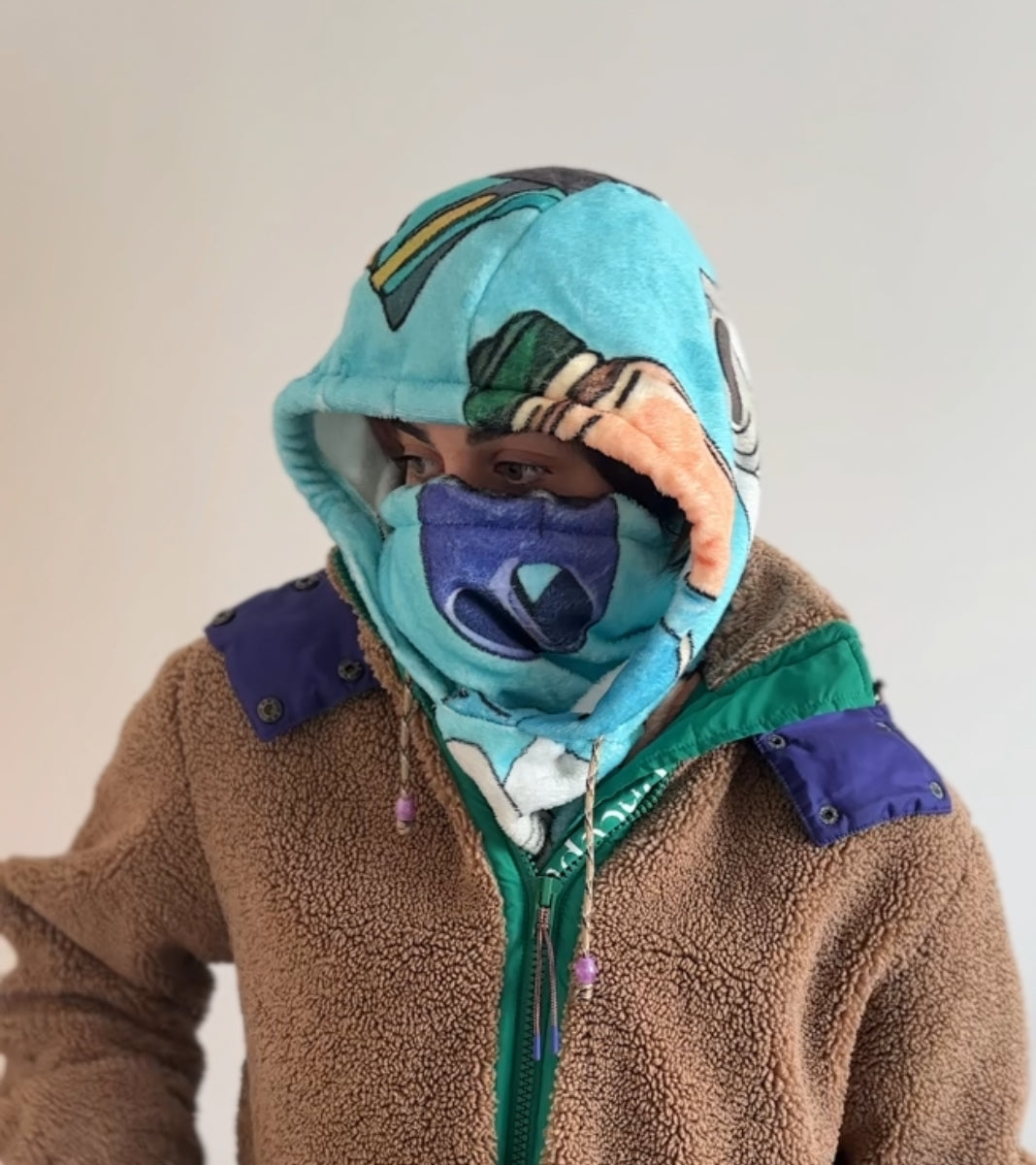 Capuche 3en1 polaire « PURPLE » édition limitée escalade LaZipette